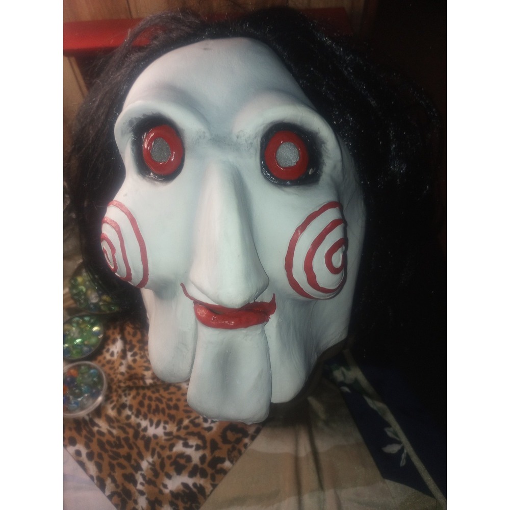 Billy Jigsaw From Saw Mexico Vintage‎ Halloween Mask Latex